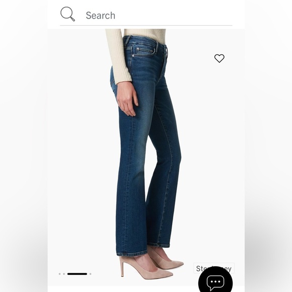 Joe’s Flawless Fabric The Provocateur Petite Bootcut Medium/Dark Wash Denim. - Picture 2 of 16